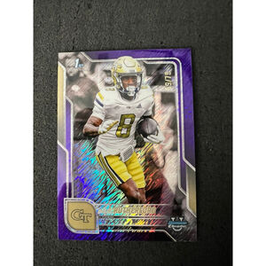 Malik Rutherford - 2025 Bowman Chrome U - Purple Shimmer #59/75